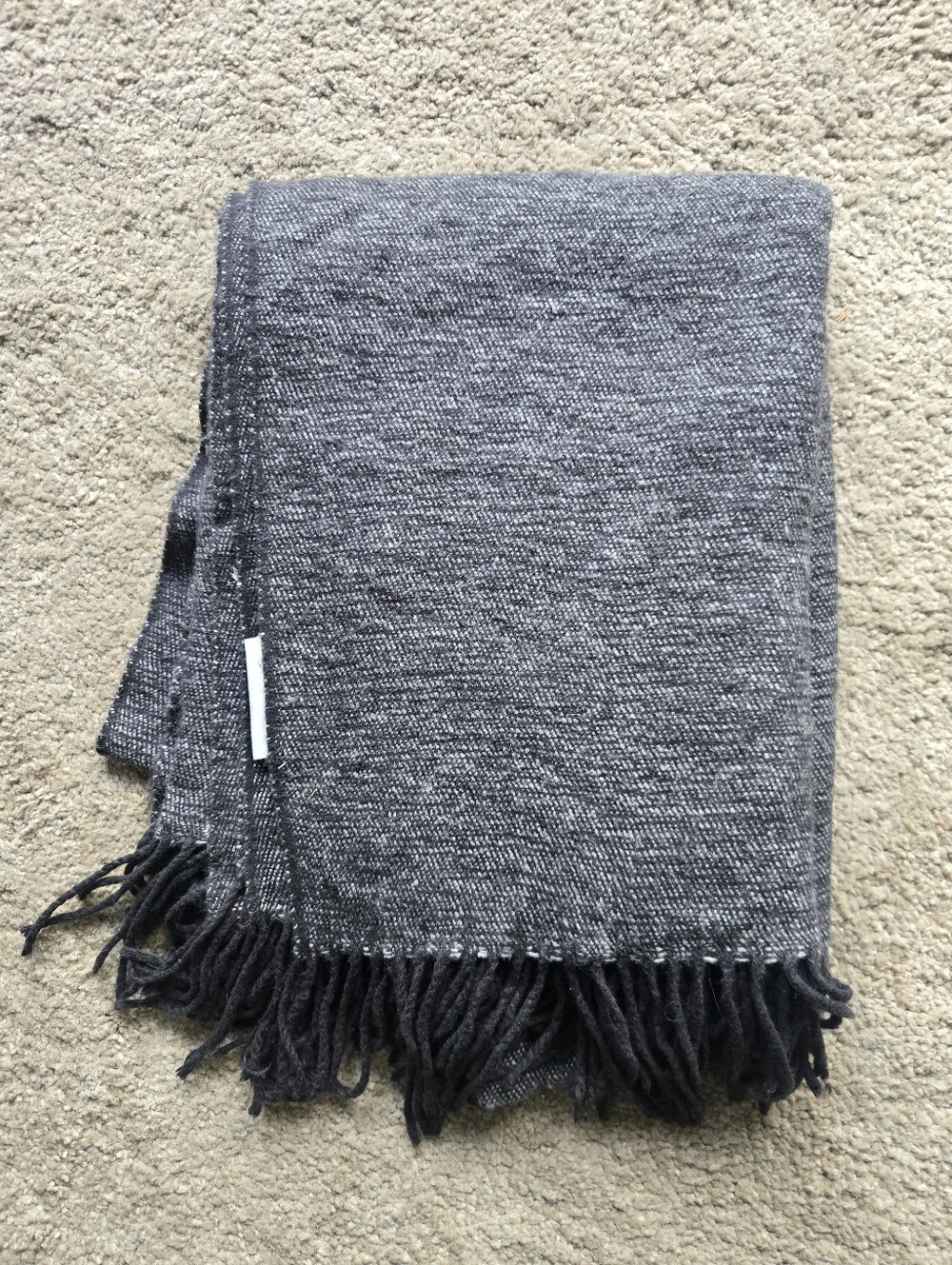 West Elm Soft Acrylic Throw Blanket 44x56